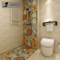 Personality hand painted flowers and birds flower tiles kitchen balcony bathroom antique brick restaurant background wall tile 300x300