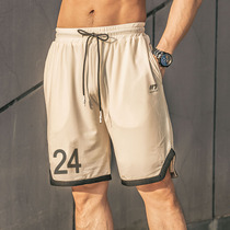 Muscle faith fitness shorts men tennis basketball rolling iron training simple hundred and loose American sports five-pants