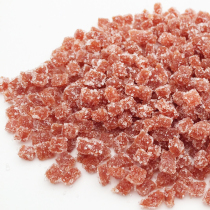 Hawthorn diced fried yogurt lotus seed ice porridge raw materials FCL 20 kg hawthorn products hawthorn sugar granules ice powder