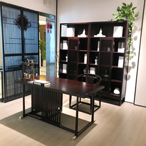 New Chinese Desk Solid Wood Calligraphy Table Desk Zen Calligraphy And Painting Desk Writing Desk Book Room Furniture Suit Combination