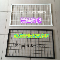 Wall with frame grid Mobile phone accessories display rack Hook stall shelves Thick barbed wire rack jewelry rack