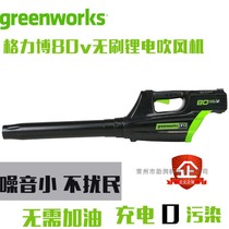 Grebo greenworks80V Lithium electric high power hair dryer rechargeable road dust blowing machine
