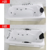 Acrylic free-standing embedded bathtub small apartment adult home adult surf massage thermostatic heated tub