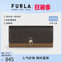 (Limited time discount)FURLA MISS MIMI 21 Spring and summer new womens large XL leather wallet wallet