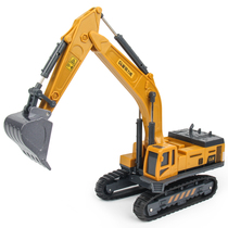 Childrens excavator alloy toy car model simulation engineering car excavator boy boy toy three-year-old gift