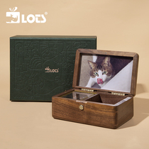LOTS Le Si photo photo frame Jewelry box Music box Custom lettering music box creative birthday gift for girls