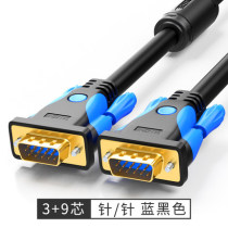 Yamazawa GM-9300 HD Dual Magnetic Ring VGA Wire 39 Core Needle Project Gold Plated Edition Blue 30 m