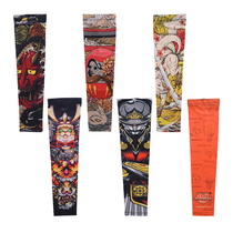 Riding sleeve elbow guard summer ice silk men and women personality cool color equipment sunscreen protective gear