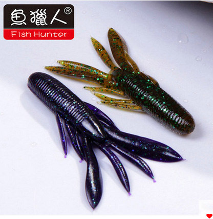 Fish Hunter Warcraft series self-indulgent shrimp W02B fast-sinking Lua soft bait shrimp-shaped fake bait with bait