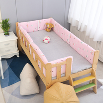 Crib anti-collision bed fence Newborn baby anti-bump soft bag Tatami splicing bed Bedside fence fence