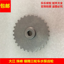 Dajiang Everest Yinxiang Huaying Tricycle 130 Water Cooling Engine Parts 130cm Water Pump Assembly Iron Gear