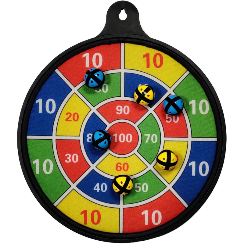 Childrens darts disc set throws target kids sports fly-marking baby soft darts sticky ball home ball toys