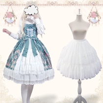 55cm adjustable fish bone Lolita skirt violent Daily dual-purpose Lolita Tutu lace chiffon skirt