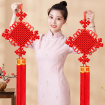 High-end Chinese knot pendant living room housewarming decoration entrance Entrance Gate large door hanging decoration festival New year auspicious knot