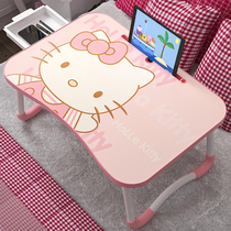 Bed small table desk dormitory home girl heart bedroom foldable laptop desk simple writing table