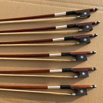 Violin bow Horsetail 4 4 3 41 2 1 4 1 8 Octagonal accessories Brazilian wood playing examination violin pole