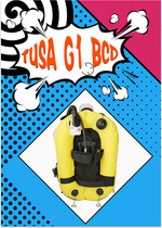 TUSA0202 Japan Buoyant Diving Jacket Women Design Color Airbag Back Fly Spot National