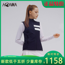 HONMA clearance special 2021 New Golf womens coat long sleeve Polo mens trousers warm down jacket
