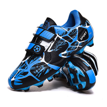 No lace-up childrens professional spikes special football shoes for Boys Dont tie shoelaces