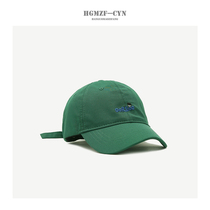 Hat female spring and summer Korean version of Joker letter embroidery stick sunshade male couple curved eaves sun hat casual cap tide tide