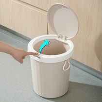 The garbage can is a beautiful garbage can with a cover for preventing cats from turning over and a dog from eating and deodorizing with a cover.