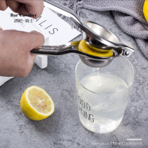 Manual juicer household lemon clip squeezer stainless steel color mini orange squeezer juicer juicer