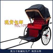 Old-fashioned shooting scenic spot old Shanghai European-style sightseeing car three-wheeled hand-picked rink car retro car old Beijing sightseeing