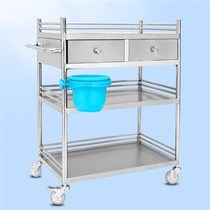 Stainless steel mobile wheel operating room beauty salon physiotherapy surgery truck trolley rack medical equipment medical equipment