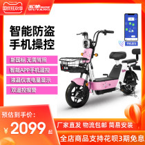 Wuyang electric car new national standard 48V electric bicycle Lithium electric car parent-child female battery car small tram