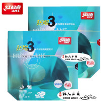 Madman Ping Pong Red Double Heinho Province Hurricane 3 Blue Sponge Anti-Rubber Table Tennis Racket Glue NEO Orange