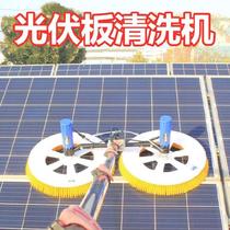 Roof photovoltaic panel cleaning machine widened and lengthened water pipe feces brush head saves time and effort Dust removal equipment 6 meters 14 meters