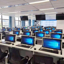 Multimedia table insert school fashion room training examination meeting steel computer room office training new type