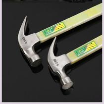 Woodworking hammer square head Horn hammer non-slip suction nail special steel pure steel round head hammer special for woodworking