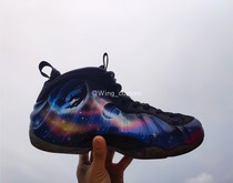  (Customized appreciation)Spray series sneakers custom universe starry sky Nebula theme DIY graffiti hand-painted basketball