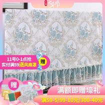 TV Hood 2021 New dust cover cover 55 inch LCD cover cloth 65 inch TV cover hanging cover towel
