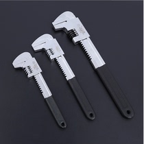 Right angle multi-use wrench wrench F-type right angle wrench large open-end movable wrench household wrench pipe pliers water pump pliers
