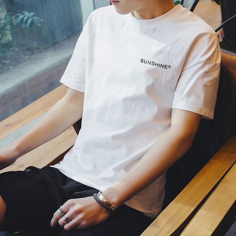 Guangzhou Thirteen Rows Ice Silk Short Sleeve T-shirt Men's Summer Thin 2023 New Half Sleeve T-shirt Mountain Style Clothing