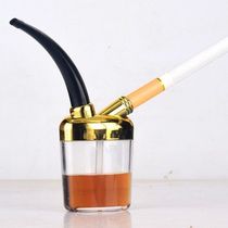 Mens simple cigarette holder hookah hookah vintage full set cigarette Rod cigarette filter kettle