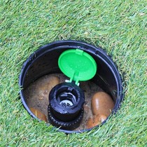 Ground plug 6-point ground joint lawn water intake valve connector automatic set Greening valve small water take plug plastic