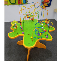 Pelody around Pearl Table Ball Billiard Ball Over Mountain Bike Versatile Gaming Table Labyrinth Table Children Fun Games Table