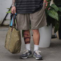 UNBENT 23SS Japanese recycling recycled environmental friendly fabrics speed dry sand shorts for mens summer sports five-minute pants