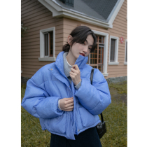 Hello Canon cotton clothes womens winter 2021 New hem adjustable cotton clothes loose fluffy short bread clothes