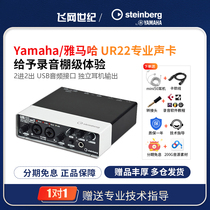 YAMAHA Yamaha sound card UR22MKII Professional arranger Live K song dubbing Musical instrument recording equipment