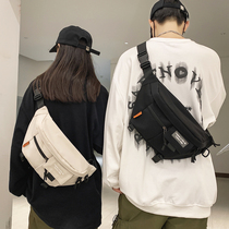 Satchel Mens Chest Bag Ins Tide Card Students Sports Purse Large Capacity Casual Backpack Single Shoulder Bag Inclined Satchel Bag