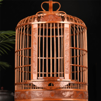 Ocean cage King Guizhou thrush bird cage Bamboo Boutique full set of old bamboo starlings bird cage large handmade carved Sichuan cage