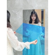 Soft mirror self-adhesive mirror glass sticker dormitory home bathroom full-length mirror with adhesive wall sticker reflective film decoration