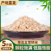 Brown rice 5kg northeast Wuchang rice flower germ rice high quality new rice fitness low fat coarse grain rice 2500g