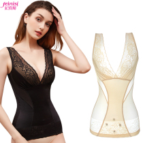 Beauty ballad figure shaping vest belly top female autumn and winter thin postpartum belly body shaping slimming underwear