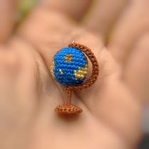 Mini Globe electronic illustration tutorial (non-finished email)