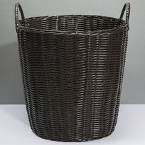 Dirty clothes basket clothes storage baskets home light luxury clothes basket bucket Net red toys Lou rattan laundry basket